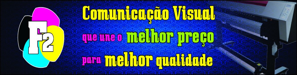 F2 COMUNICAÇÃO VISUAL, GRÁFICA, BRINDES E CAMISETA